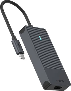 UCM-2001 USB-C Multiport Adapter, donkergrijs