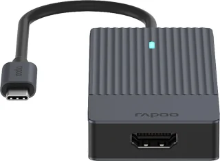 UCM-2001 USB-C Multiport Adapter, donkergrijs