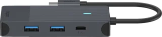 UCM-2001 USB-C Multiport Adapter, donkergrijs
