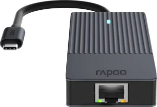 UCM-2004 USB-C Multiport Adapter, Donkergrijs