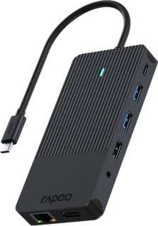 UCM-2006 USB-C Multiport Adapter Donkergrijs