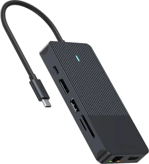 UCM-2006 USB-C Multiport Adapter Donkergrijs