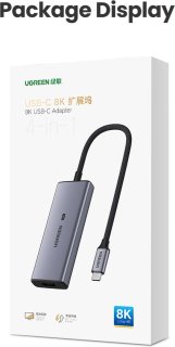 Ugreen 50629 Laptop Dock Type-C Zilver review