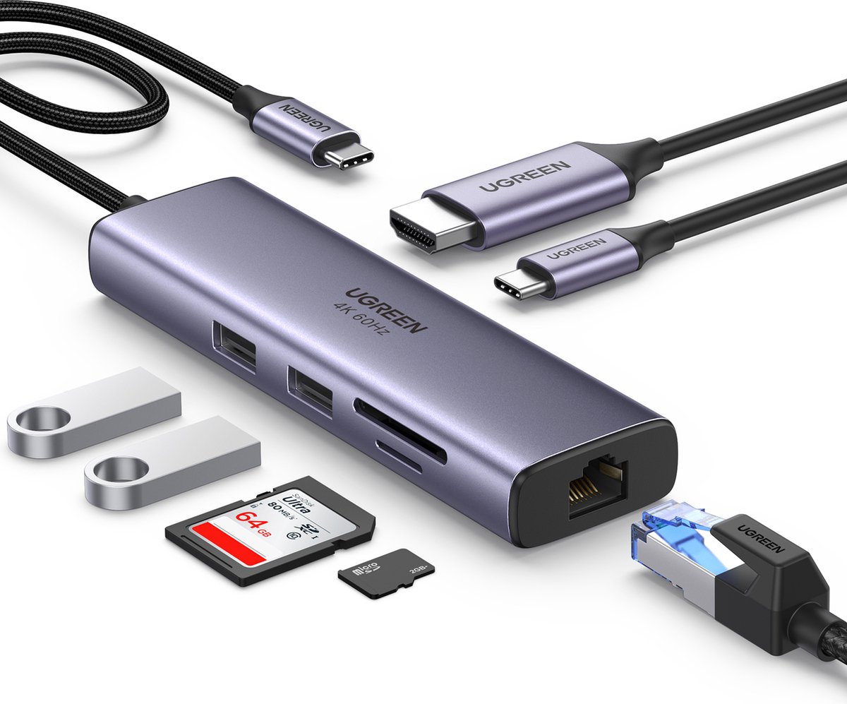 UGREEN 7-in-1 USB-C Hub