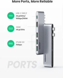 Ugreen MacBook Dock USB-C HUB Thunderbolt HDMI 3x USB3.0