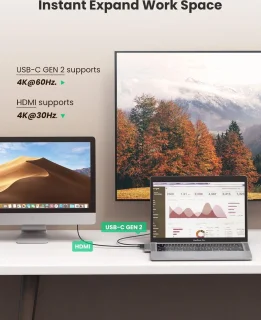 Ugreen MacBook Dock USB-C HUB Thunderbolt HDMI 3x USB3.0