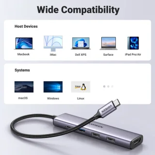 Wat vinden we goed aan de UGREEN Revodok USB C Hub Dockingstation