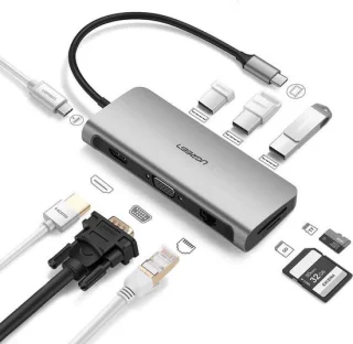 Ugreen USB-C Hub Pro 9-in-1 adapter voor MacBook review