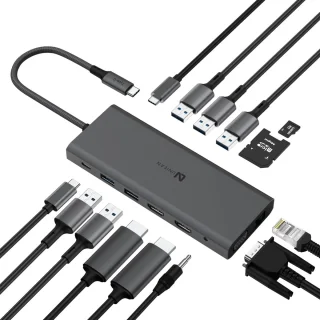 Uniean 14-in-1 USB-C Hub Docking Station