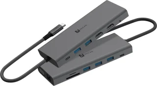 Uniean 14-in-1 USB-C Hub Docking Station