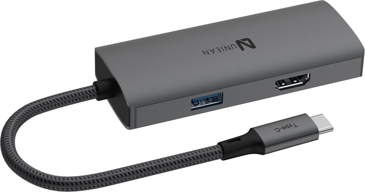 Uniean 6-in-1 USB-C Hub Docking Station