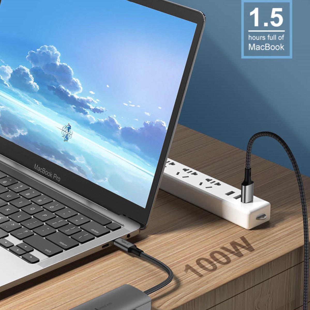 Uniean 6-in-1 USB-C Hub Docking Station