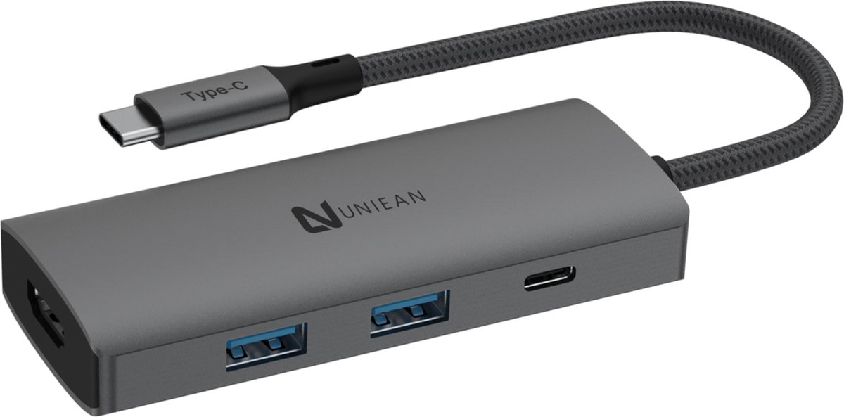 Uniean 6-in-1 USB-C Hub Docking Station