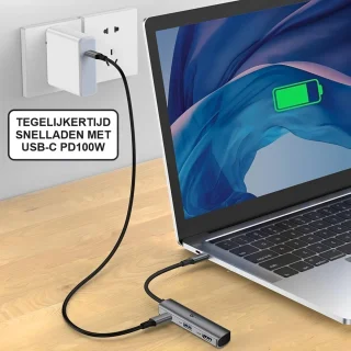 Uniean USB-C HUB 3-in-1 Laptop Docking Station