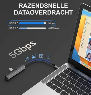 Uniean USB-C HUB 3-in-1 Laptop Docking Station
