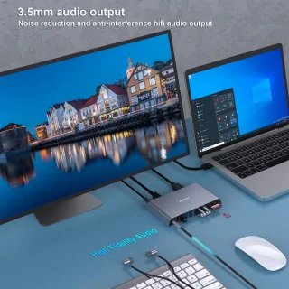 Universeel 12-in-1 USB 3.0 Dockingstation