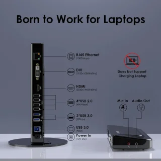 Universeel 13-in-1 USB-C Dockingstation