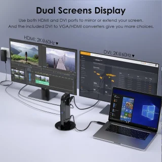 Universeel 13-in-1 USB-C Dockingstation