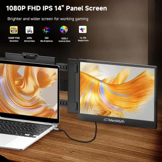Universeel 14" Draagbare Laptop Scherm Extender