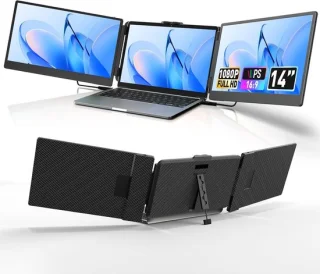 Universeel 14-inch draagbare dubbele monitor voor laptop