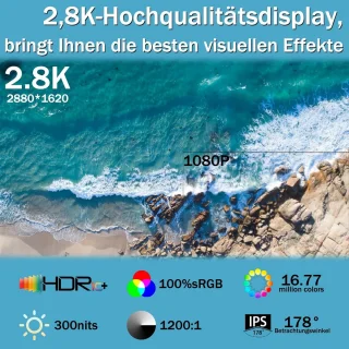 Universeel 15,6 inch draagbaar beeldscherm