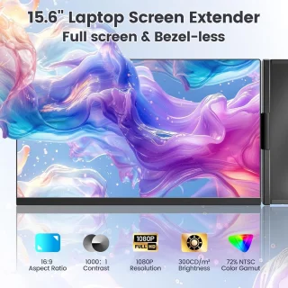 Universeel 15,6-inch draagbare monitor voor laptop
