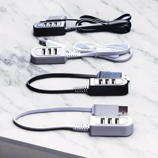 Universeel 3-in-1 USB-adapter