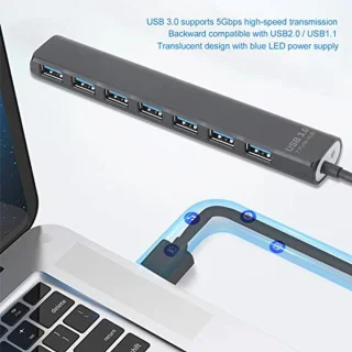Universeel 7-in-1 USB 3.0 Hub