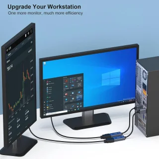 Universeel DisplayPort-naar-HDMI adapter