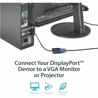 Universeel DisplayPort naar VGA adapter (actief)