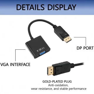Universeel DisplayPort naar VGA Adapter Kabel