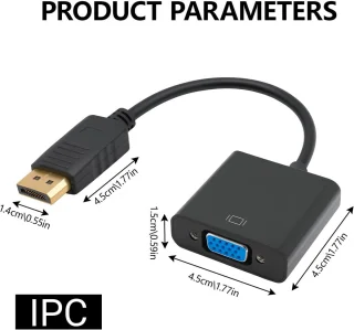 Universeel DisplayPort naar VGA Adapter Kabel
