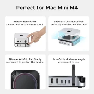 Universeel Docking Station voor Mac mini