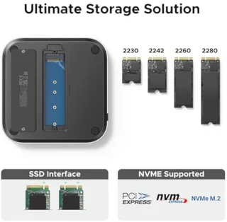 Universeel Docking Station voor Mac mini