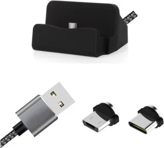 Universeel docking station zwart