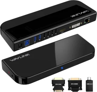 Universeel Dockingstation USB-C voor 2 Monitoren