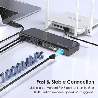 Universeel Dockingstation voor 2 Monitoren