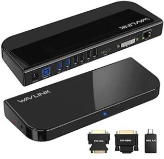 Universeel Dockingstation voor 2 Monitoren
