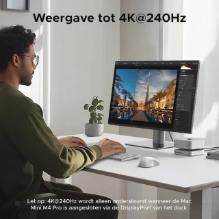 Universeel Dockingstation voor Mac Mini