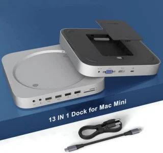 Universeel Dockingstation voor Mac Mini