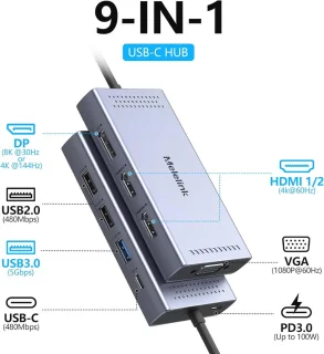 Universeel Dockingstation voor Ultrabook en Laptop