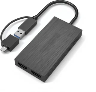 Universeel Dubbele HDMI Splitter Adapter