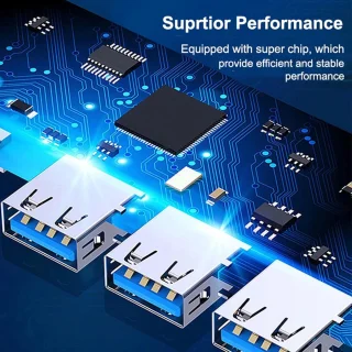 Universeel Type-C naar Multi-USB 4-poorts adapter