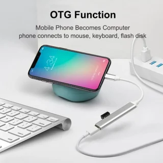 Universeel Type-C naar Multi-USB 4-poorts adapter