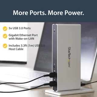 Universeel USB 3.0 Dual-monitor dockingstation