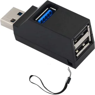 Universeel USB 3.0 Hub 3-poorts (90°)