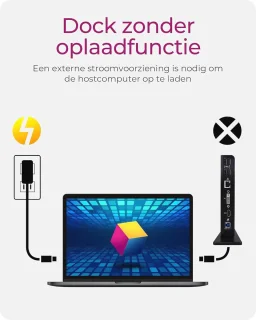 Universeel USB 3.0 Notebook Docking Station