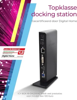 Universeel USB 3.0 Notebook Docking Station