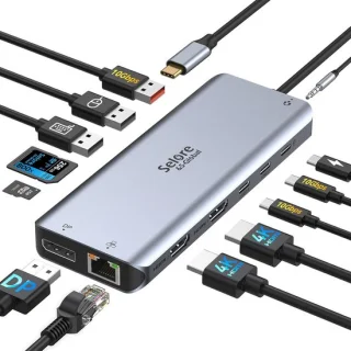 Universeel USB-C Docking Station voor Laptop