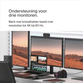 Universeel USB-C Docking Station - Zwart